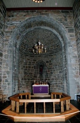 La vieille église d’Aker, à Oslo (« Gamle Aker kirke »)