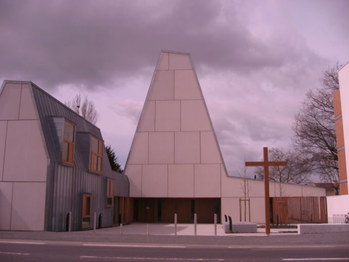 La nouvelle église Saint-Vincent-de-Paul à Rezé