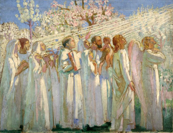 Les processions des Béatitudes : un thème original de Maurice Denis 2/5