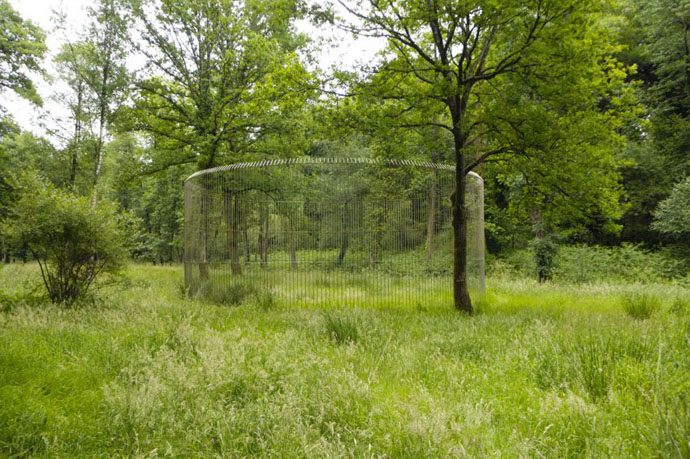 « C’est beau dehors » avec Elisabeth Ballet au Domaine de Kerguéhennec