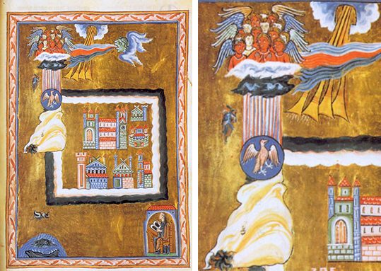 6e vision du Livre des Œuvres divines d’Hildegard von Bingen