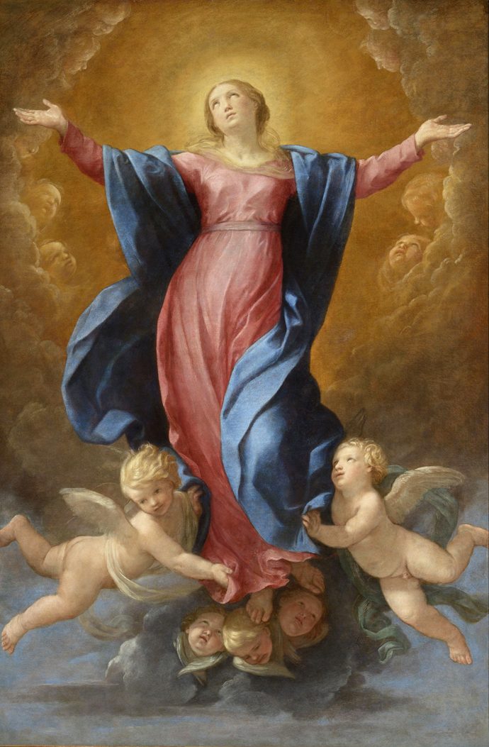 L’Assomption de la Vierge par Guido Reni