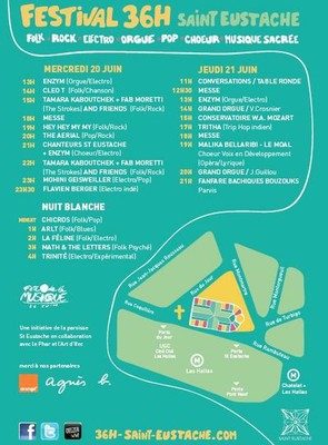 Festival : « Les 36h de Saint-Eustache » (Paris)