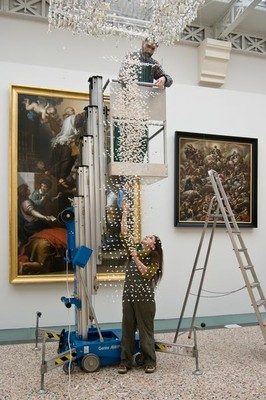 « Passages » – Installations de Valérie Colombel au Musée du Hiéron (Saône-et-Loire)